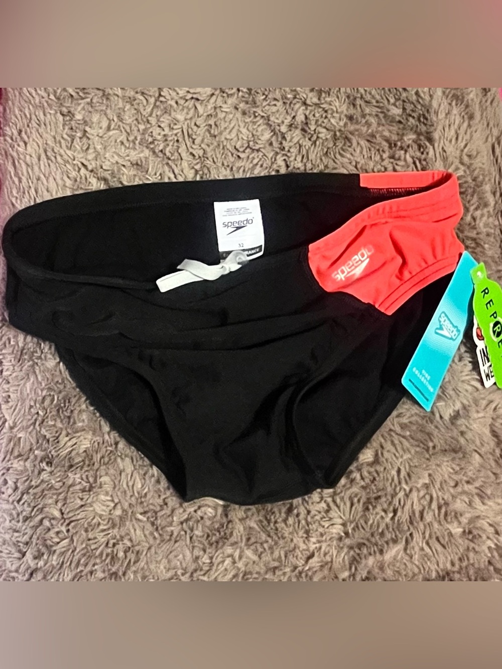 NWT Men’s Speedo Endurance Briefs ~ Size 32